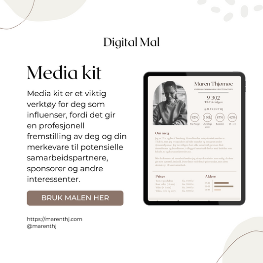Media Kit mal - beige
