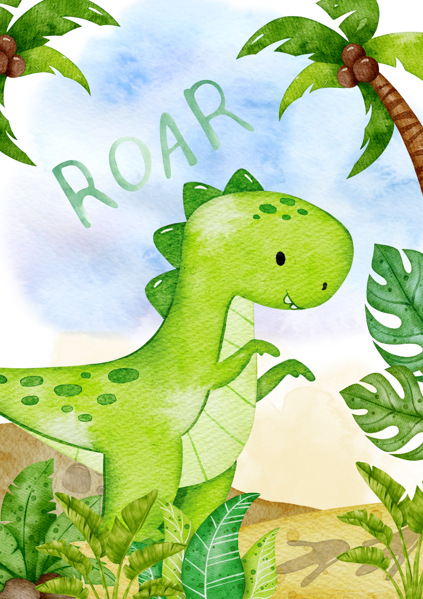Nysgjerrig dinosaur (ROAR) - digital fil