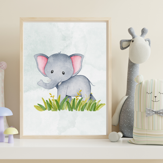Elefant - digital fil