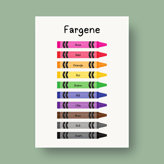 Fargene - digital fil