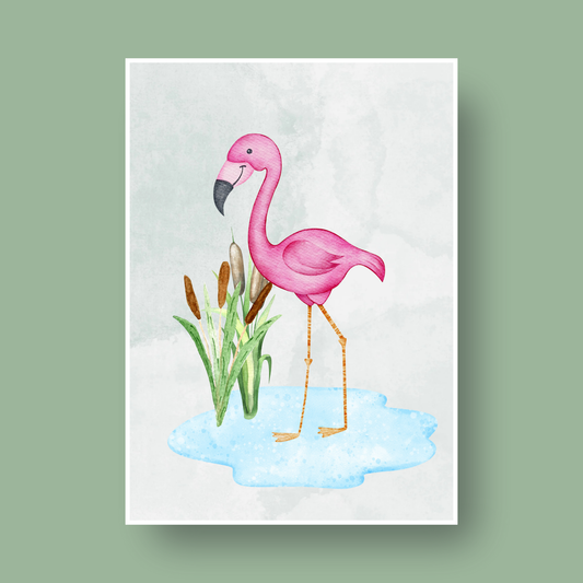 Flamingo - digital fil