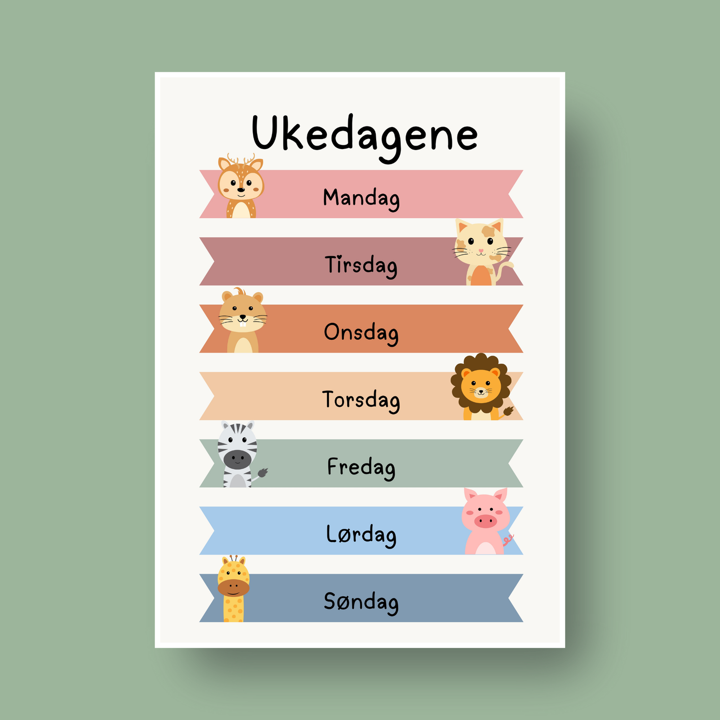 Ukedagene - digital fil