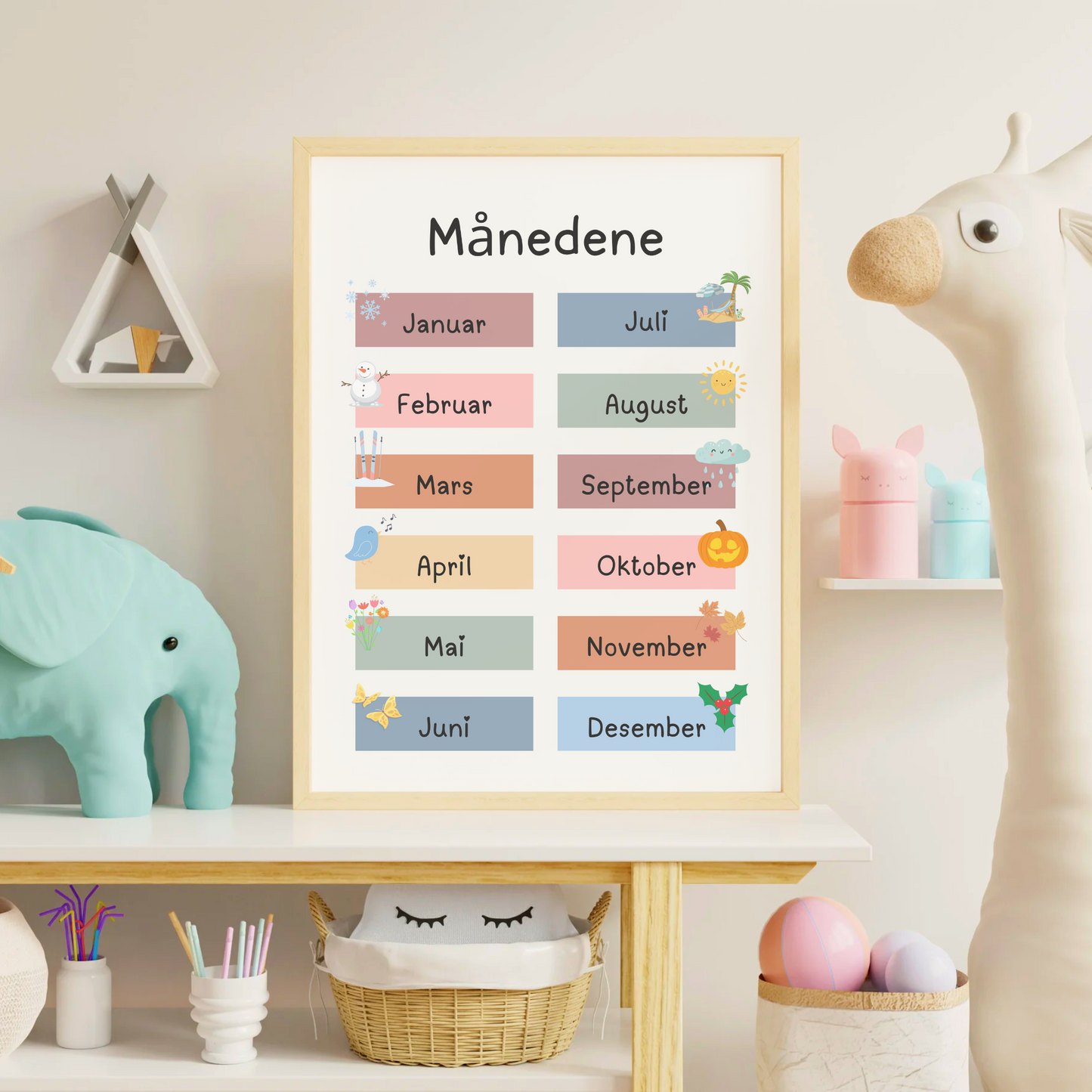 Månedene - Print