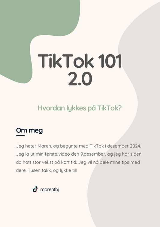 TikTok 101 - 2.0